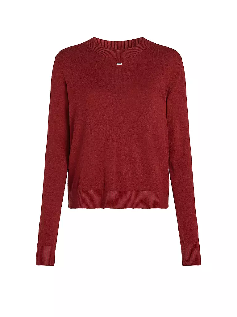 Tommy jeans jumper red discount